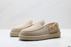 UGG Golden Family Shearling Buckle Clogs