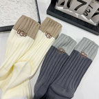 UGG Cotton Ribbed Crew Sock Set