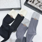 UGG Cotton Ribbed Crew Sock Set
