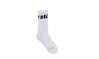 Jacquard Logo Socks "White" STUS92