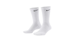Everyday Cushioned Training Crew Socks "White - 3 Pack" SX7664 100