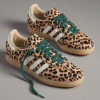 adidas Samba OG Leopard Magic Beige Women's