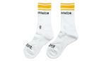 Striped Sport Socks "White / Yellow" CHRM1978