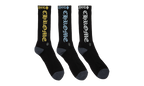 Chrome Hearts Socks (3 Packs) "Multicolor" CHRM0161