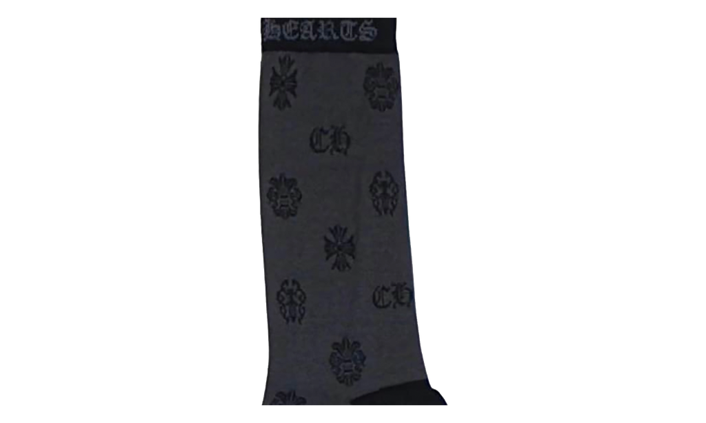 Monogram Socks (3 Pack) "Black / Grey" CHRM0906