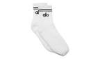 Half-Crew Throwback Sock "White / Black" ALO01