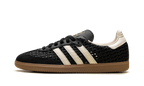 Samba OG WMNS "Basketweave Black Cream White" HQ9282