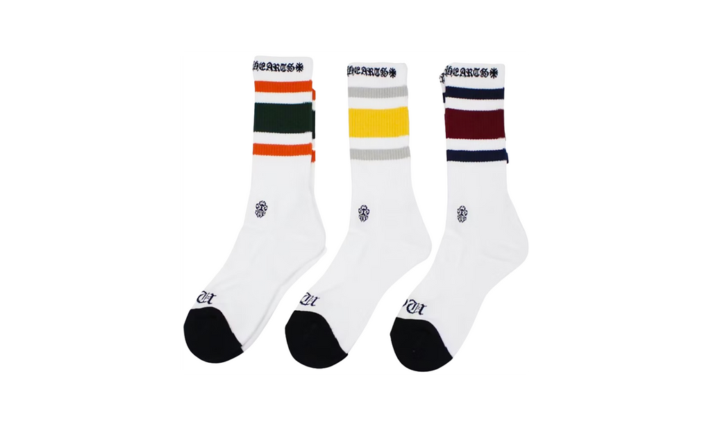 'Miami' Striped Socks "Multi Color" CHRM0145