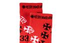 Stencil Socks (1 Set) "Red" CHRM0585