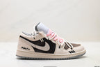 Nike Low-Top Sneakers Beige Black Pink Unisex Style 19