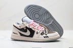 Nike Low-Top Sneakers Beige Black Pink Unisex Style 19