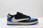 Nike Low-Top Sneakers Black Blue White Unisex Collaboration Edition Style 56