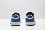 Nike Low-Top Sneakers Black Blue White Unisex Collaboration Edition Style 56