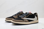 Nike Low-Top Sneakers Black Brown Beige Unisex Style 43