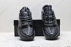 Nike Low-Top Sneakers Black Silver Monogram Unisex Collaboration Edition Style 15