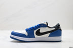 Nike Low-Top Sneakers Blue White Unisex Collaboration Edition Style 62
