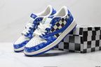 Nike Low-Top Sneakers Blue White Graphic V2 Unisex Collaboration Edition Style 22