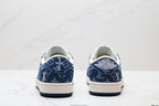 Nike Low-Top Sneakers Navy Denim Unisex Collaboration Edition Style 07