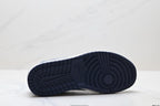 Nike Low-Top Sneakers Navy Denim Unisex Collaboration Edition Style 07