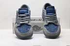 Nike Low-Top Sneakers Navy Gray Unisex Style 24