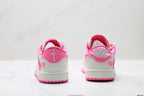 Nike Low-Top Sneakers Pink White Cartoon Unisex Collaboration Edition Style 36