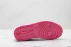 Nike Low-Top Sneakers Pink White Cartoon Unisex Collaboration Edition Style 36