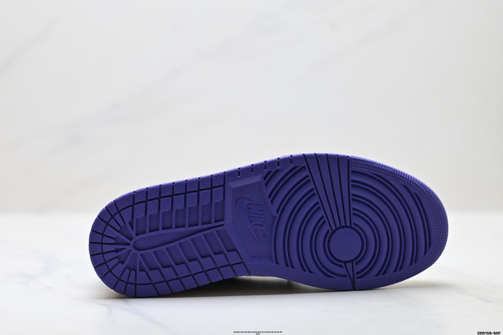 Nike Low-Top Sneakers Purple White Unisex Style 03