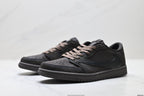 Nike Low-Top Sneakers Triple Black Unisex Style 44