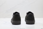 Nike Low-Top Sneakers Triple Black Unisex Style 44