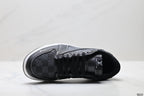 Nike Low-Top Sneakers Triple Black Monogram Unisex Collaboration Edition Style 13