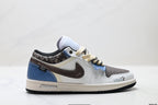 Nike Low-Top Sneakers White Brown Black Unisex Style 17