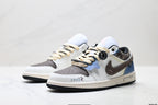 Nike Low-Top Sneakers White Brown Black Unisex Style 17