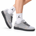 Nike Low-Top Sneakers White Gray Unisex Style 14