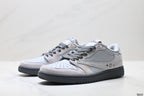 Nike Low-Top Sneakers White Gray Unisex Style 14