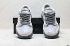 Nike Low-Top Sneakers White Gray Unisex Style 14