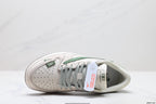 Nike Low-Top Sneakers White Green Unisex Style 04