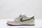 Nike Low-Top Sneakers White Green Unisex Style 04