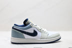 Nike Low-Top Sneakers White Navy Unisex Style 51