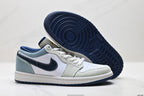 Nike Low-Top Sneakers White Navy Unisex Style 51
