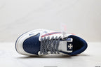 Nike Low-Top Sneakers White Navy Red Graphic Unisex Collaboration Edition Style 27