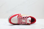 Nike Low-Top Sneakers White Red Unisex Style 25