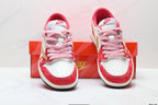 Nike Low-Top Sneakers White Red Unisex Style 25