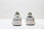 Nike Low-Top Sneakers White Silver Unisex Style 06