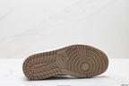 Nike Low-Top Sneakers White Tan Monogram Unisex Collaboration Edition Style 05