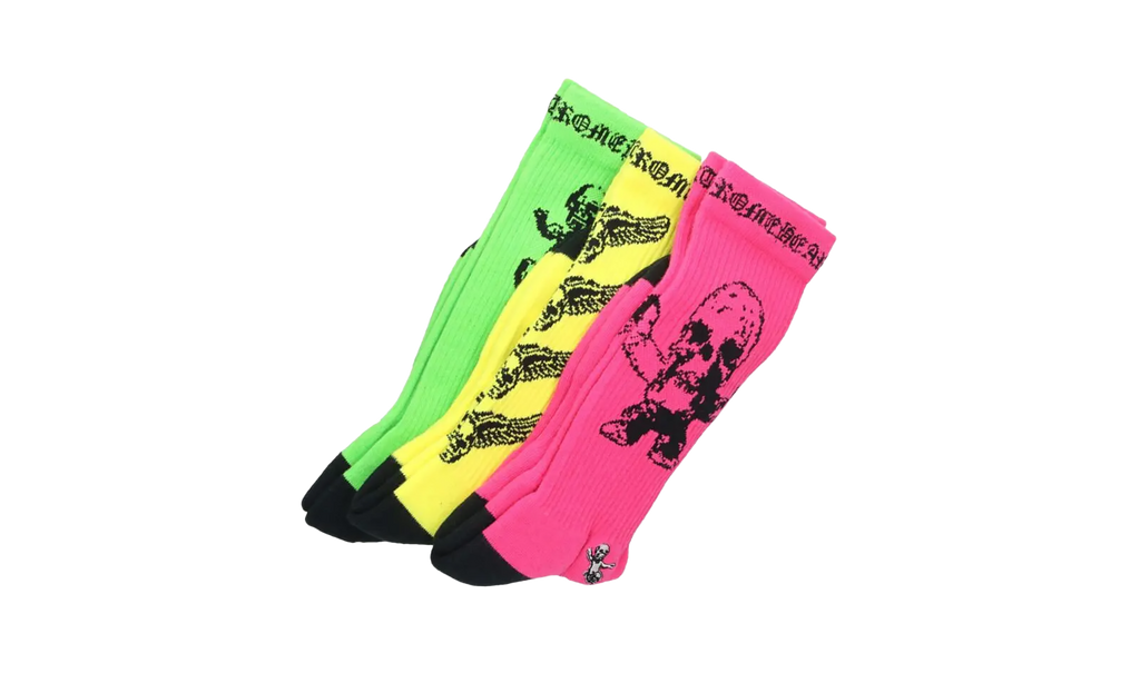 Foti Socks (3Pack) "Neon Mix" CHRM0227