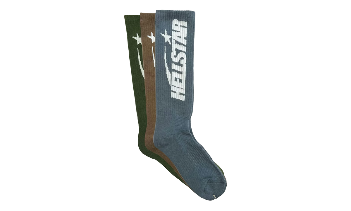 Logo Socks (3 Pack) "Earth Tone" HSR142