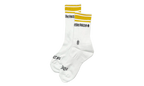 Striped Sport Socks "White / Yellow" CHRM1978