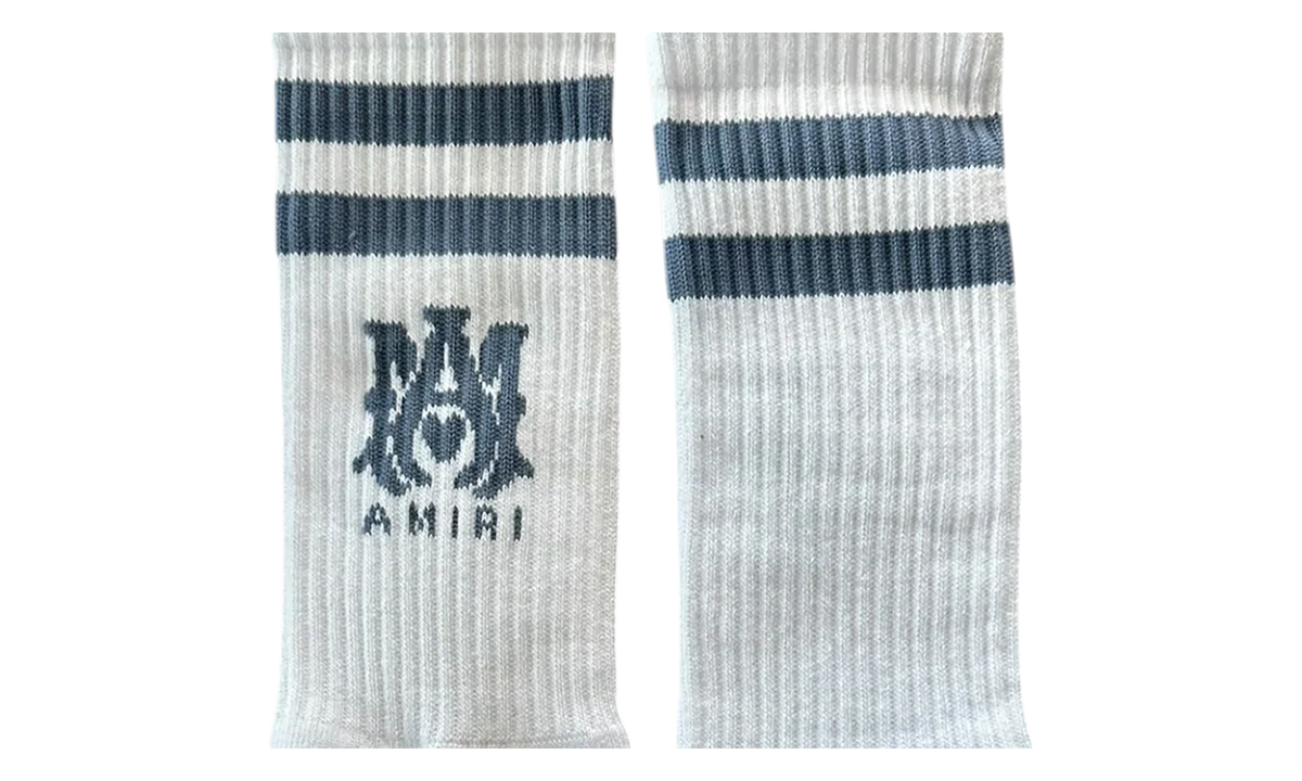MA Logo Socks "White & Blue" PF22MHR004 807