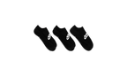 Everyday Essential No-Show Socks "Black - (3 Pairs)" DX5075 010