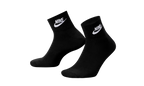 Everyday Essential Ankle Socks (3 Pairs) "White / Black" DX5074 010